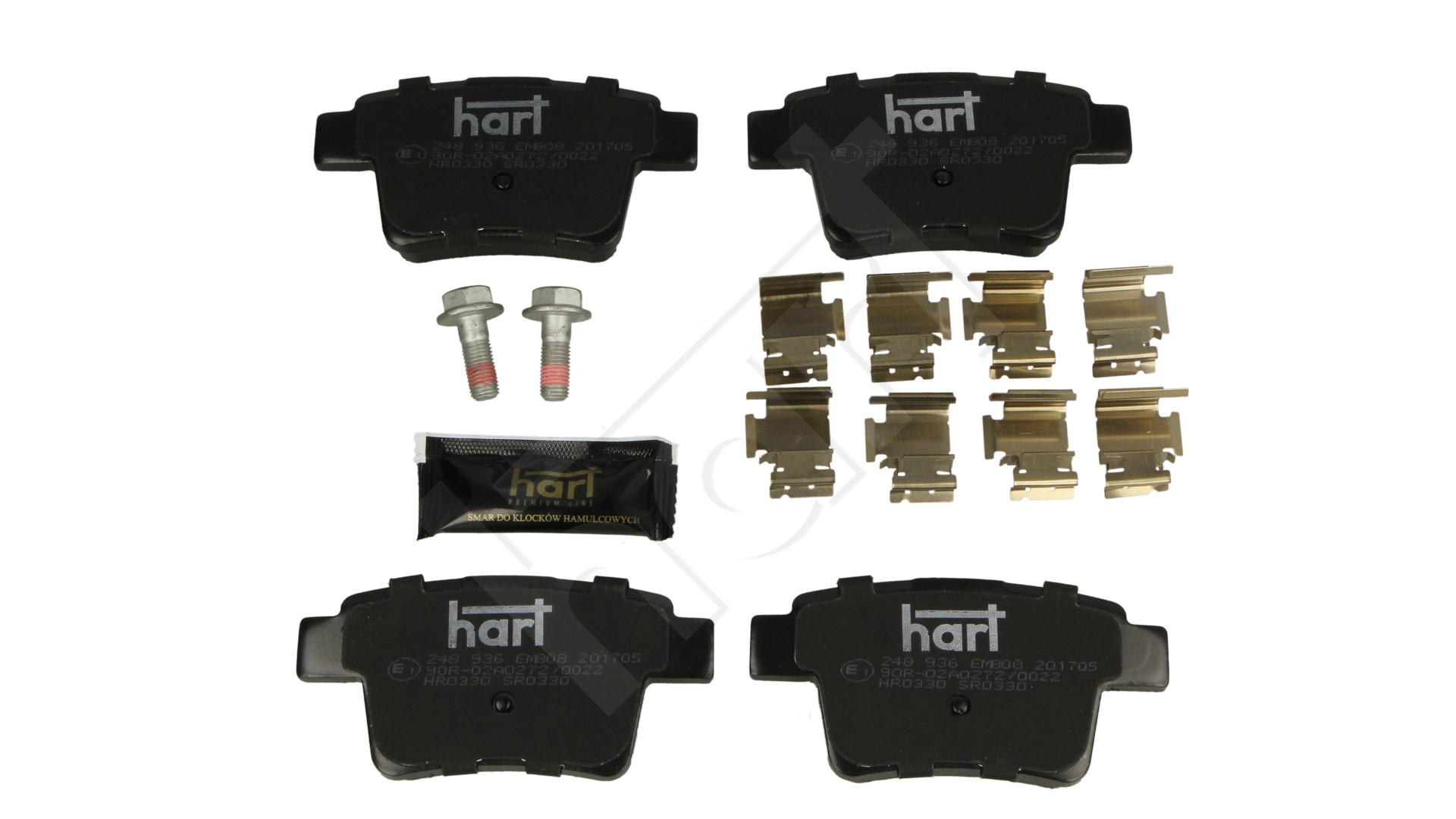 Klocki hamulcowe HART 248 936