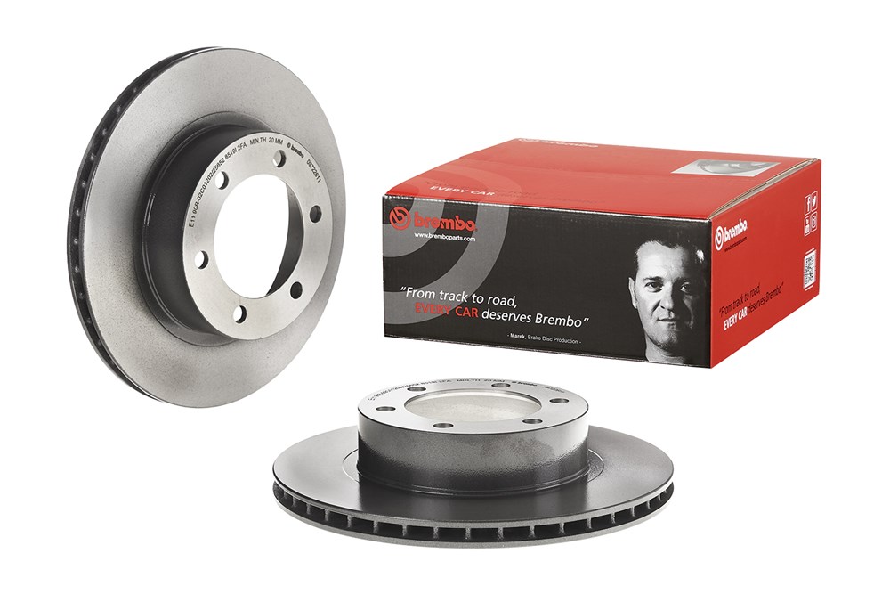 Tarcza hamulcowa BREMBO 09.7226.11