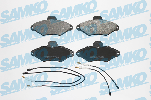Klocki hamulcowe SAMKO 5SP487