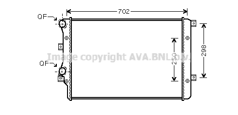 Chłodnica AVA QUALITY COOLING VNA2206