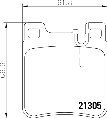 Klocki hamulcowe HELLA 8DB 355 007-581