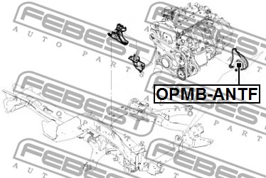 Poduszka silnika FEBEST OPMB-ANTF