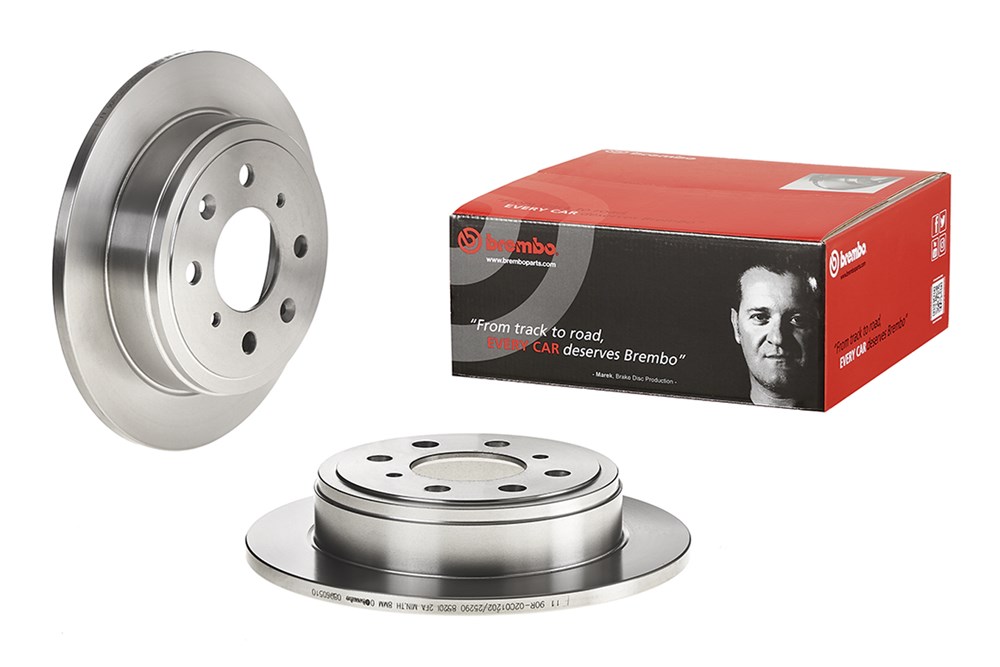Tarcza hamulcowa BREMBO 08.9605.10