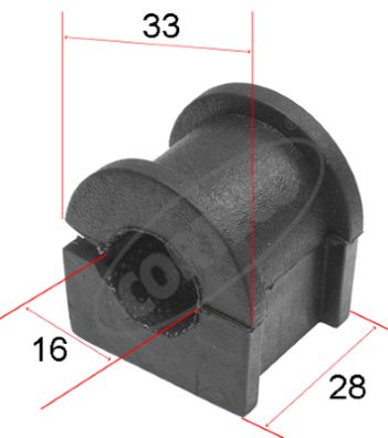 Guma stabilizatora CORTECO 80000451
