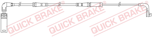 Czujnik zużycia klocków QUICK BRAKE WS 0219 A