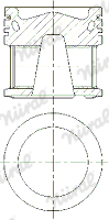 Tłok NÜRAL 87-434300-00