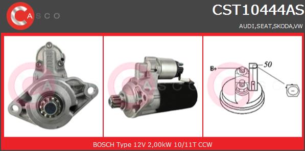 Rozrusznik CASCO CST10444AS