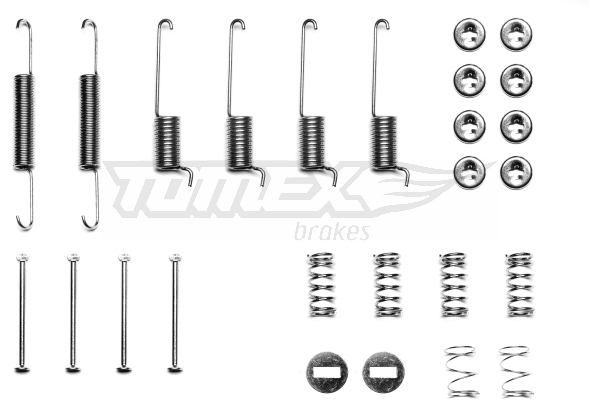 Zestaw dodatków do szczęk hamulcowych TOMEX BRAKES TX 42-07