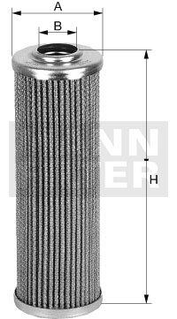 Filtr automatycznej skrzyni biegów MANN-FILTER HD 45/5