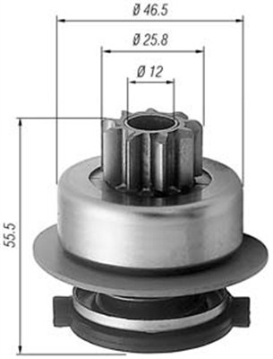 Bendiks rozrusznika MAGNETI MARELLI 940113020256