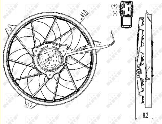 Wentylator NRF 47324