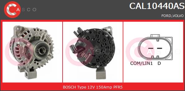 Alternator CASCO CAL10440AS