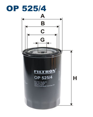 Filtr oleju FILTRON OP525/4
