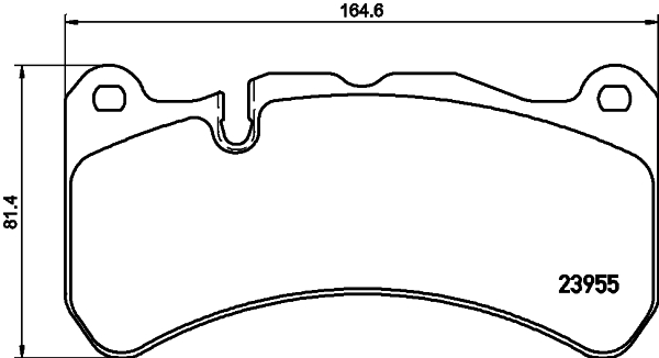 Klocki hamulcowe HELLA 8DB 355 019-521