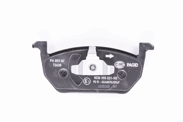 Klocki hamulcowe HELLA 8DB 355 021-951