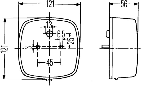 Lampa tylna zespolona HELLA 2SE 002 578-701