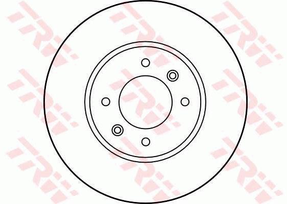 Tarcza hamulcowa TRW DF1031