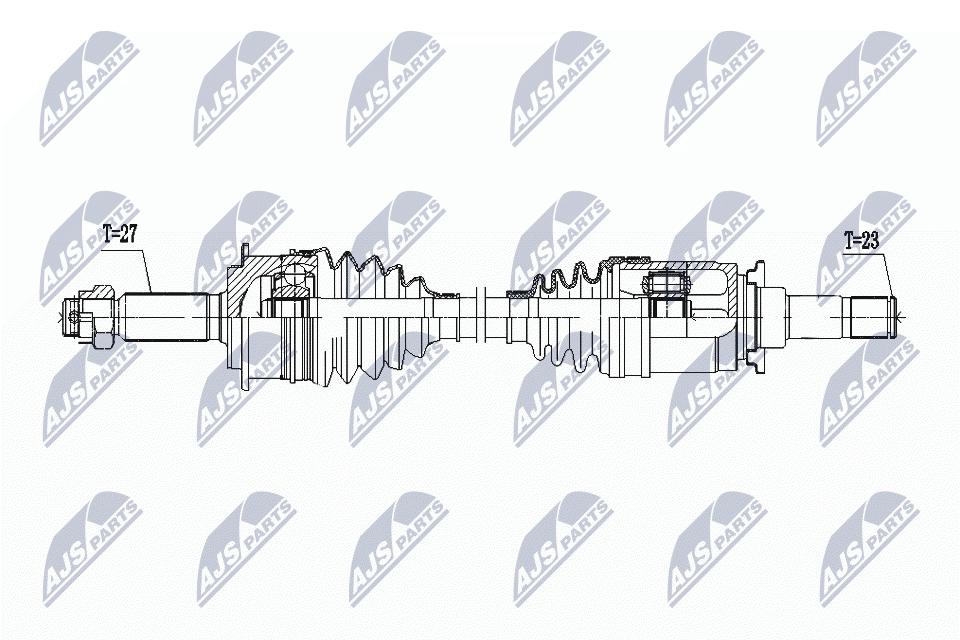 Wał napędowy NTY NPW-PE-105