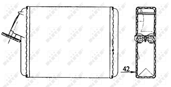 Nagrzewnica NRF 58840