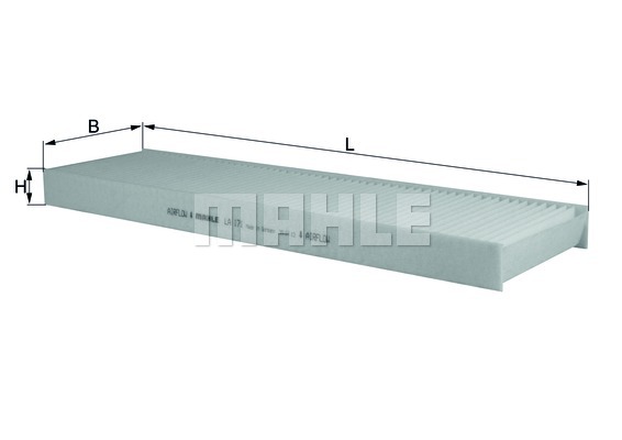 Filtr kabinowy KNECHT LA 171