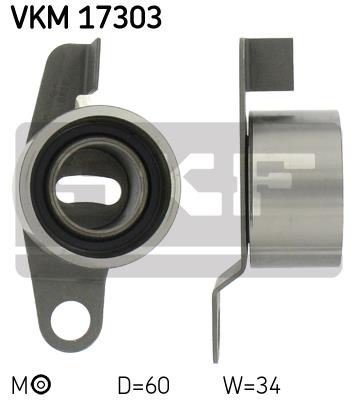 Rolka napinacza paska rozrządu SKF VKM 17303