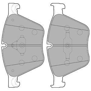 Klocki hamulcowe DELPHI LP2210