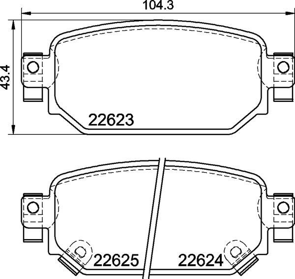 Klocki hamulcowe BREMBO P 49 063