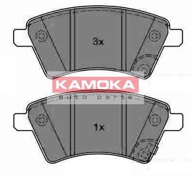 Klocki hamulcowe KAMOKA JQ1013750