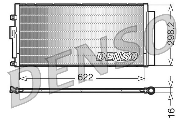 Skraplacz klimatyzacji DENSO DCN09046