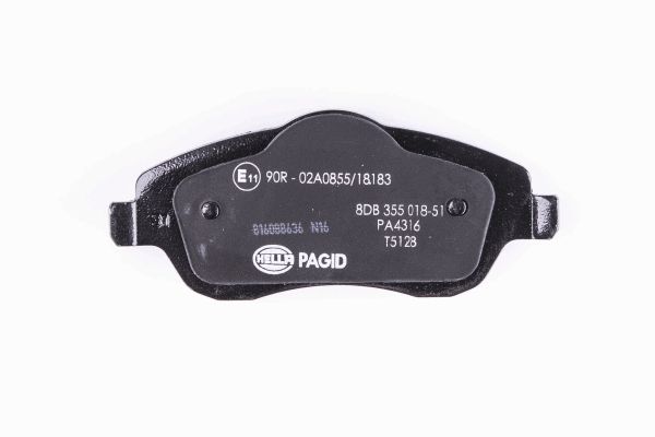 Klocki hamulcowe HELLA 8DB 355 018-511