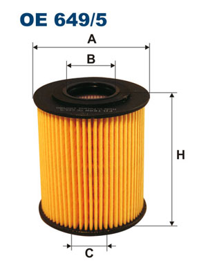 Filtr oleju FILTRON OE649/5