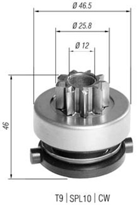 Bendiks rozrusznika MAGNETI MARELLI 940113020389