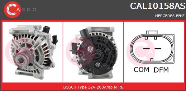 Alternator CASCO CAL10158AS