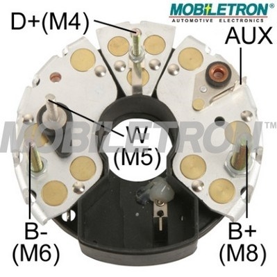 Mostek prostowniczy alternatora MOBILETRON RB-66H