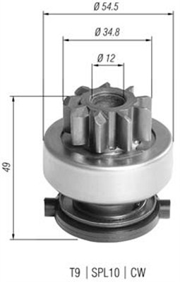 Bendiks rozrusznika MAGNETI MARELLI 940113020390