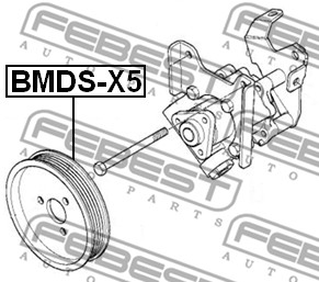 Koło pasowe pompy wspomagania FEBEST BMDS-X5