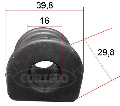 Guma stabilizatora CORTECO 49371838