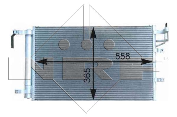 Skraplacz klimatyzacji NRF 35982