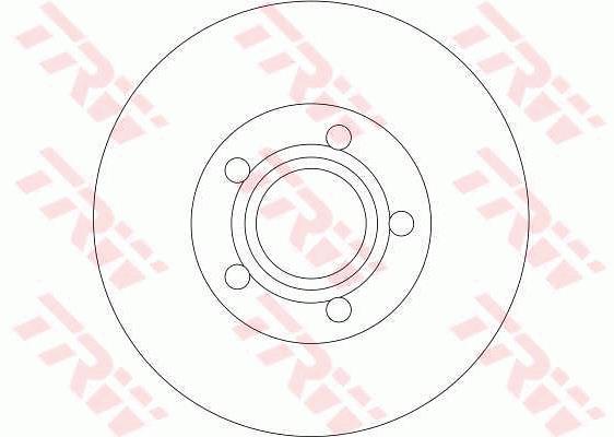 Tarcza hamulcowa TRW DF4239