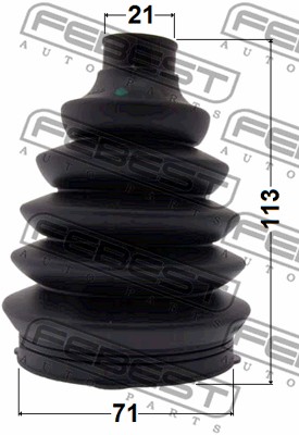 Zestaw osłon FEBEST 1817P-CORD