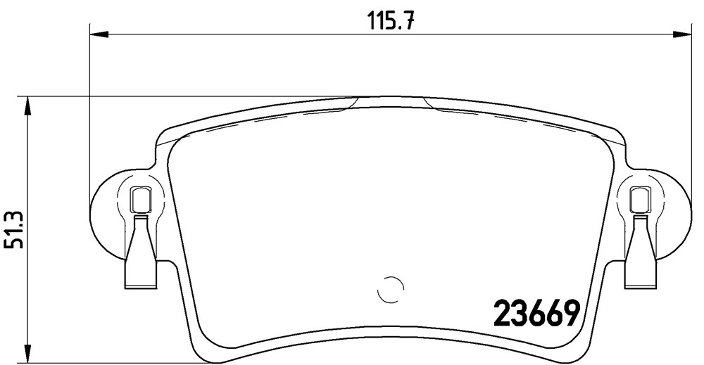 Klocki hamulcowe BREMBO P 59 040