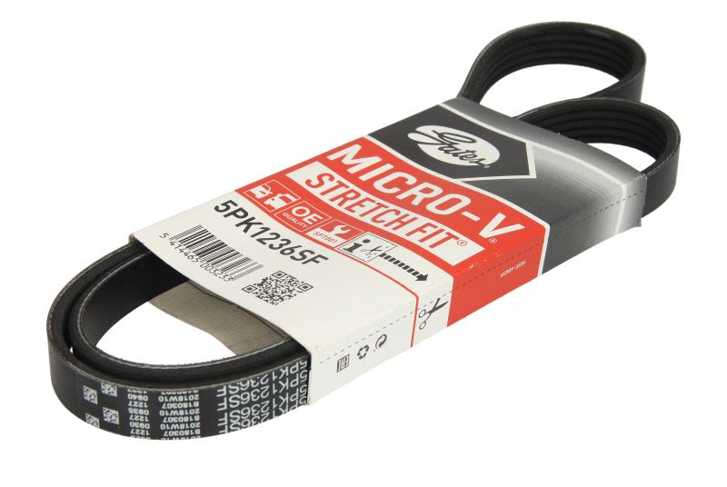 Pasek klinowy wielorowkowy GATES 5PK1236SF