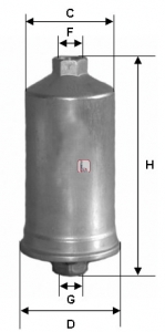 Filtr paliwa SOFIMA S 1504 B