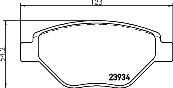 Klocki hamulcowe HELLA 8DB 355 010-551