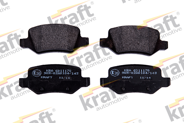 Klocki hamulcowe KRAFT AUTOMOTIVE 6011170