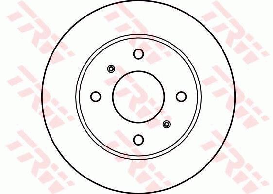 Tarcza hamulcowa TRW DF2591