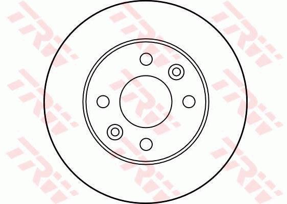 Tarcza hamulcowa TRW DF1015