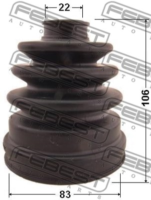 Osłona przegubu FEBEST 0215-JP16