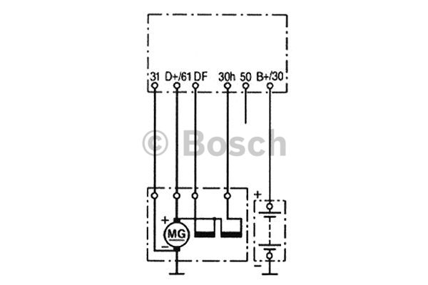 Regulator napięcia BOSCH 0 190 219 001