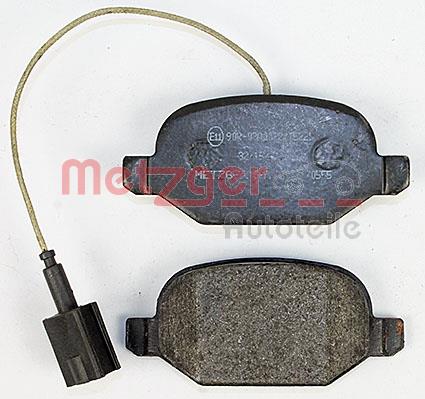 Klocki hamulcowe METZGER 1170555